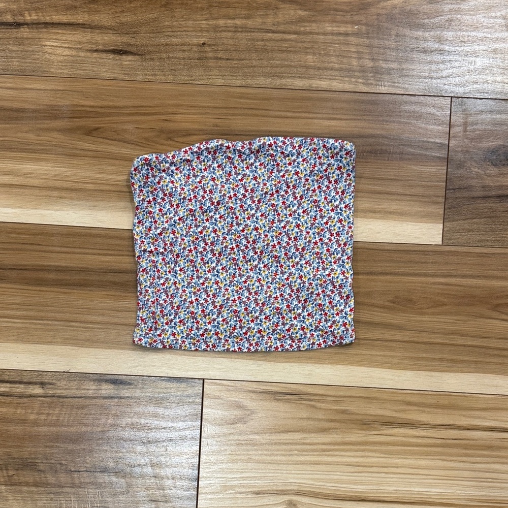 American Eagle Outfitters Floral Crop Top - Multicolor